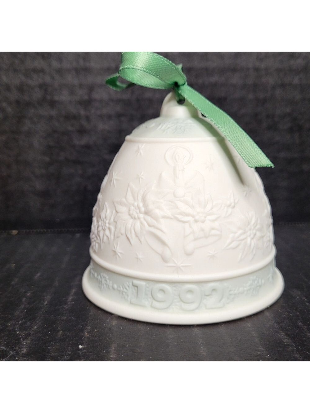 Lladro 1992  Campanita Navidad 92 Christmas Bell Ornament #15913 - Picture 4 of 12